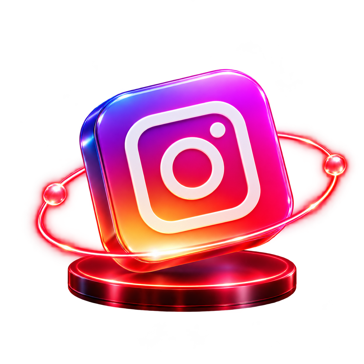 Instagram 3D Platform Visual